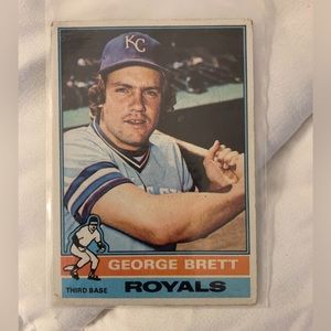 1976 Topps George Brett baseball card